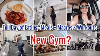 FULL DAY OF EATING | MEALS  MACROS  & WORKOUTS | IN WITH JEN