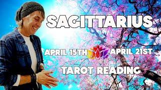 SAGITTARIUS ️ MAKE THE RIGHT THINGS HAPPEN THIS WEEK! APRIL 15TH - APRIL 21ST TAROT READING