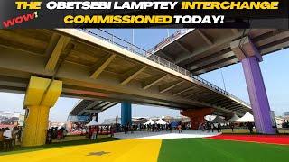 Ghana’s New Interchange: Obetsebi Lamptey Phase Two Commissioning Update  #ghana