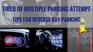 Easy parking in One Try:  Tips for Beginners Using Mirrors or Reverse Camera Ep. 2