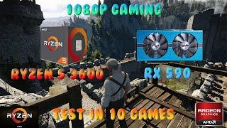 Ryzen 5 3600 + RX 590 8Gb GME in 2020? | 1080p Gaming | Benchmark, FPS Test | Test in 10 Games 2020