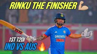 IND VS AUS 1st T20I Match highlights | Rinku The Finishers Full highlights