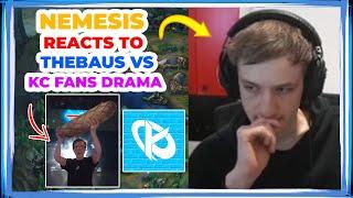 Nemesis Reacts to TheBAUS Receiving THREATS from KC FANS  [CLASSIC]