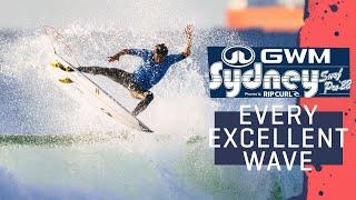 EVERY EXCELLENT WAVE from The 2022 GWM Sydney Surf Pro Presented by Bonsoy