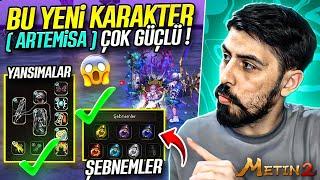 ARTEMISIA KARAKTERİ İLE YENİ MAPİN İÇİNDEN GEÇİYORUM  #nethan2 #metin2 #metin2pvp