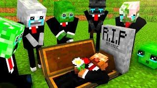 Monster School : RIP Herobrine - Minecraft Animation