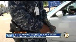 ID scanning begins at local Navy bases