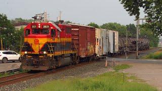 7/22/24 KCS 2821 GP40-2 Leading CPKC Weed Sprayer Train (CP 7010, KCS, KCS 2821)