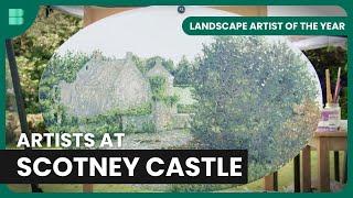 Scotney Castle Painting - Landscape Artist of the Year - S02 EP4 - Art Documentary