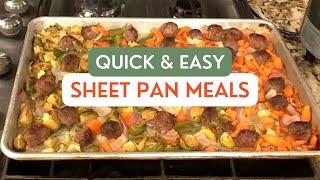 4 EASY STEPS TO DINNER / 3 DELICIOUS ONE PAN MEALS / Danielle Keller Creates