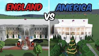 UK VS USA BUILD BATTLE IN BLOXBURG...