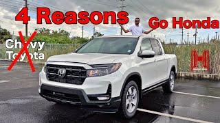 2025 Honda Ridgeline RTL /4 Reasons it's Better :Full Specs &Test Drive