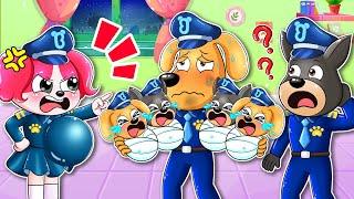 Baby Labrador vs Baby Dobie: But Who’s the Real Father? Sheriff Labrador Animation