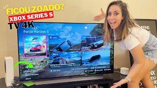 Xbox Series S: Ligando o Vídeo Game Pela Primeira Vez na TV LG C1 OLED 4K