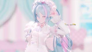 【MMD】 Make you happy 【Sour式改变初音未来-粉芙云朵奶盖】