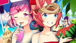 Dokis Have a Summer Vacation!️(DDLC Voiced Animation)