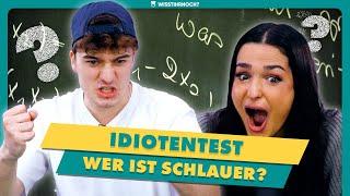 Idiotentest: Wer ist der dümmere in der Beziehung?  I WISSTIHRNOCH