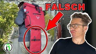 VALKENTAL⎢ ValkPro 3in1 Fahrradtasche & Rucksack in einem - EXTREM TEST