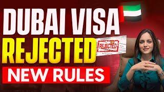 Visas to Dubai getting rejected| Dubai Visa New Rules 2025 | Tourist visa Dubai #indian #dubai