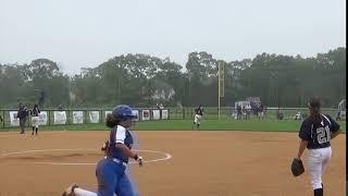 Donovan Catholic's Karina Gaskins Double in Shore Conference Tournament Semi-finals.