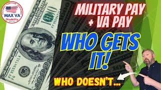 Concurrent Military Retirement and VA Disability Compensation - #veteran #vet #military