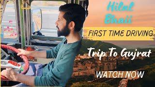 My Big Brother First Time Driving Truck || Trip Towards Gujarat || A Day Of Truck Driver