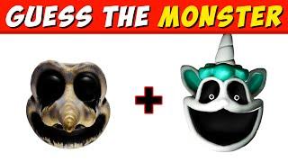 Guess The Monster By Emoji & Voice | Zoonomaly Horror Game & Poppy Playtime Chapter 3 | Quiz DTM