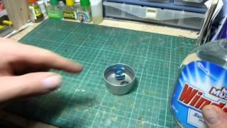 Gunpla Tutorial : Stripping Acrylics with Window Cleaner