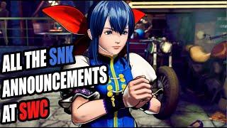 All The SNK Announcements From SWC - KOF XV and FATAL FURY CTOW