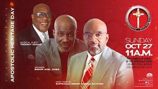 HERITAGE SUNDAY | BISHOP NOEL JONES | 10.27.24