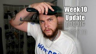 Week 10 Update How to get Waves with Straight hair