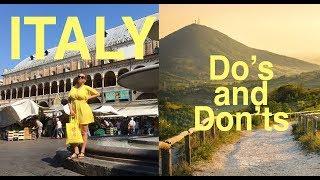 TOP 10 things to know BEFORE visiting Italy | from a LOCAL