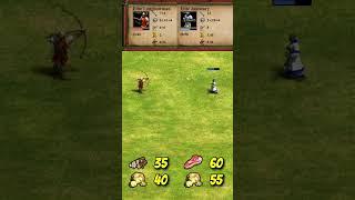 Elite Longbowman vs Elite Janissary (AoE2) #Shorts