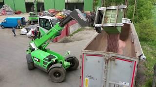 SENNEBOGEN 355 E telehandler - metal recycling at the company MVM, Germany