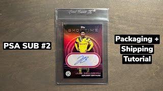 How to Package PSA Card Submissions - PSA Grading Submission #2 - Holy Grail Autograph!