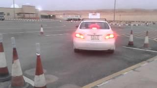 PARALLEL PARKING IN DALLAH DRIVING SCHOOL - ALKHARJ,SAUDI ARABIA