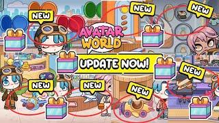 UPDATE NOW !!  UNLOCK ALL NEW SECRET in AVATAR WORLD  AVATAR WORLD NEW UPDATE AIRPORT