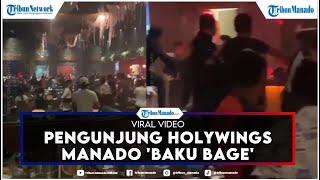 Viral Video Detik detik Pengujung Holywings Manado Baku Hantam