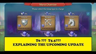 Lords Mobile -  T6 OR T5 AND A HALF???  Explaining the upcoming update