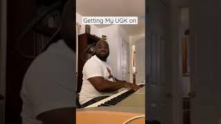 Marc Delyric on the keyboard reminiscing on rap songs - UGK