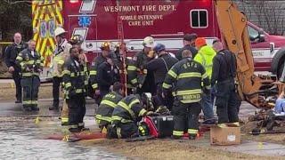 Westmont worker dies after becoming trapped in underground vault that filled with water