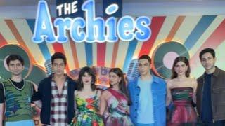 Suhana Khan & Khushi Kapoor with Starcast of Team The Archie’s Promoting Their Movie️