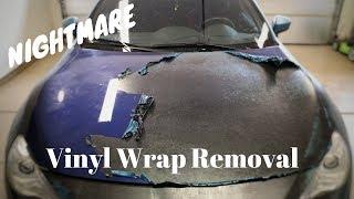 Vinyl Wrap Removal 5+ yrs