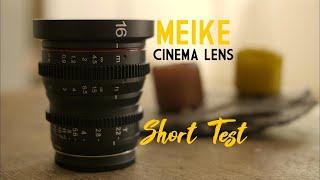 MEIKE 16mm Cinéma Lens + ND Nisi - M4/3 Caméra - Short test    #nisifilters #panasonic #meike