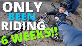 This 8 Year Old Rode An Off Piste MTB Trail