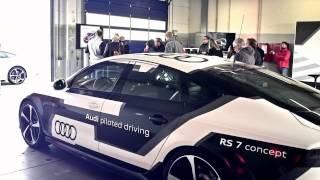 Audi RS 7 piloted driving concept at the Limit at Hockenheim - what happened so far | AutoMotoTV