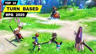 Top 10 Must Play TURN BASED RPG 2025 | The Next Level Gameplay | Best Turn based Games 2025 Mobile