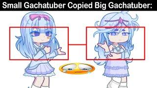 When People Compare a Small Gachatuber's OC with a Big Gachatuber: 