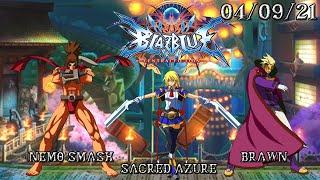 BBCF2 Matches: Sacred Azure, Nemo_Smash, Brawn