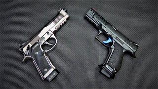 NEW!!! BERETTA 92X PERFORMANCE VS. WALTHER Q5 MATCH PRO STEEL FRAME (COMPARISON REVIEW)